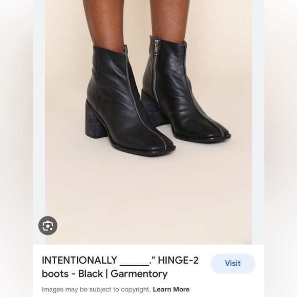 Bass square toe block heel boots vintage - Picture 2 of 5